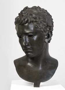 The head of Juba II, King of Numidia, from Volubilis, Morocco, 25 BC-23 CE