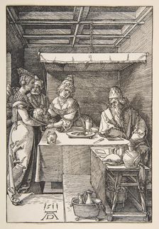 The Head of Saint John the Baptist Brought to Herod.n.d. Creator: Albrecht Durer