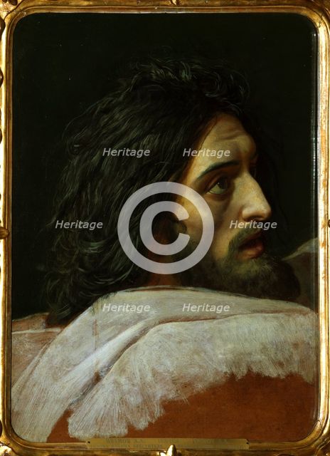 The Head of Saint John the Baptist, End 1830s. Artist: Ivanov, Alexander Andreyevich (1806-1858)