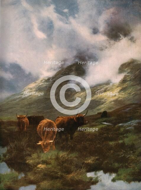 'The Head of the Glen', 1894, (c1930).  Creator: Peter Graham.