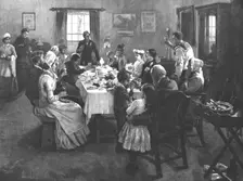 'The Health of the Bride" after Stanhope A Forbes 1890. Creator: Unknown