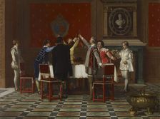 The Health of the King, c1861. Creator: Florent Willems