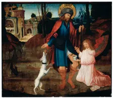 The Healing of Saint Roch late 15th century. Artist: German Master