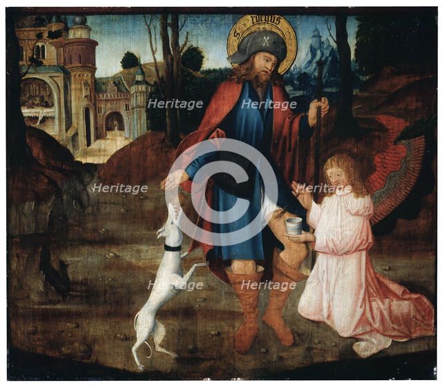 'The Healing of Saint Roch', late 15th century. Artist: German Master