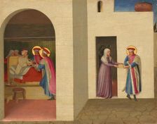 The Healing of Palladia by Saint Cosmas and Saint Damian, c. 1438/1440. Creator: Fra Angelico
