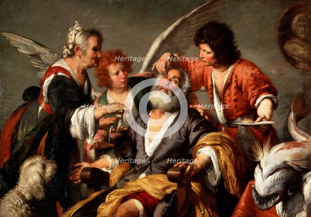 'The Healing of Tobit', c1635.  Artist: Bernardo Strozzi