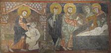 The Healing of the Blind Man and the Raising of Lazarus, first half 12th century (possibly 1129-34). Creator: Unknown
