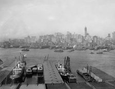 The Heart of New York, N.Y., c.between 1900 and 1910. Creator: Unknown