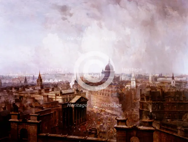 'The Heart of the Empire', 1904. Artist: Niels Moeller Lund