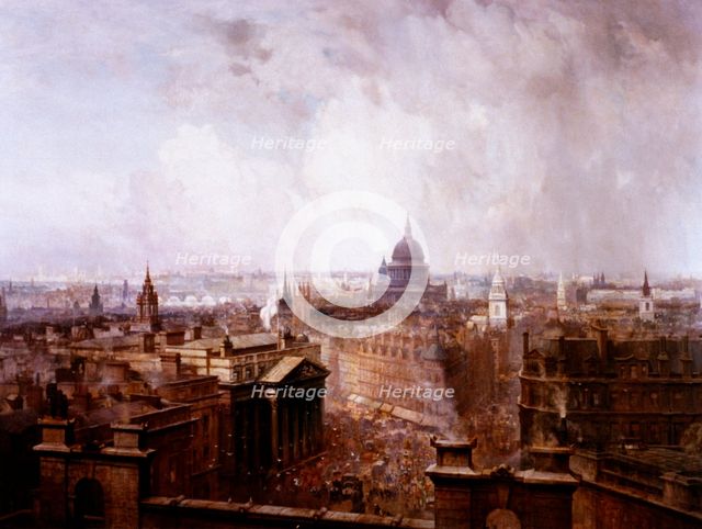 'The Heart of the Empire', 1904. Artist: Niels Moeller Lund
