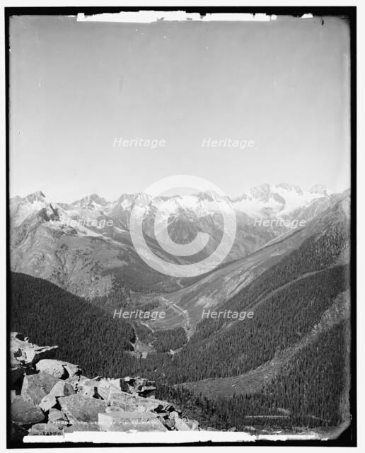 The Heart of the Selkirks, between 1901 and 1906. Creator: Unknown.