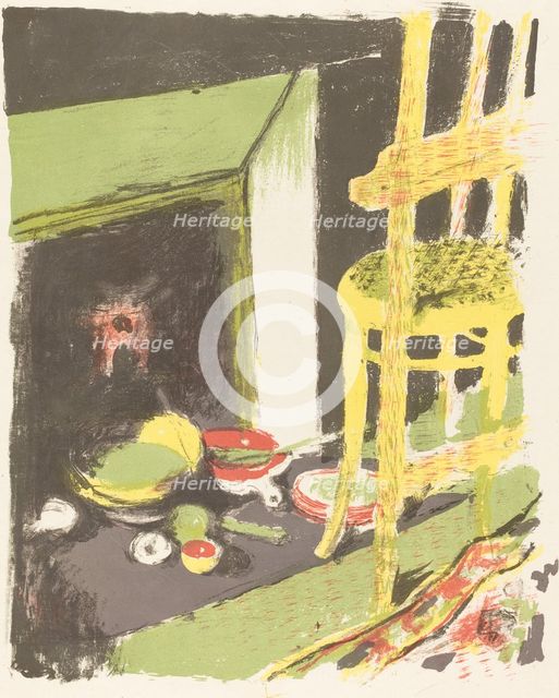 The Hearth (L'atre), 1899. Creator: Edouard Vuillard.