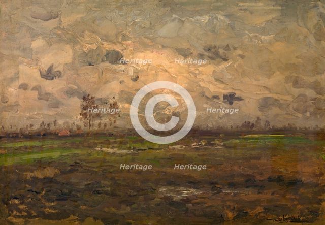 The Heathland, c1870-1907. Creator: Theodoor Verstraete.