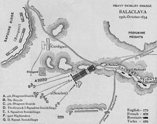 The Heavy Cavalry Charge at Balaclava 1902. Artist: Walker & Boutall