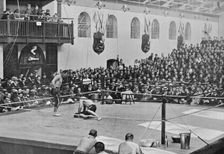 The Heavyweight Championship at Aldershot c1901, (1903). Artist: C Knight