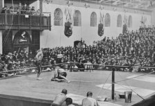 The Heavyweight Championship at Aldershot c1901, (1903). Artist: C Knight