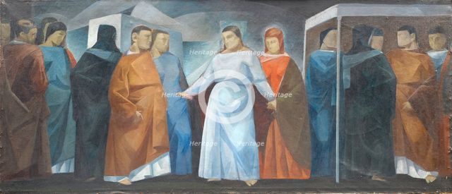 The Heavenly Wedding. Emmanuel Sweborg: Amore Conjugiali, 1919-1920. Creator: Ivar Rosenberg.