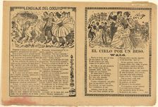 The Heavens for a Kiss, n.d. Creator: José Guadalupe Posada
