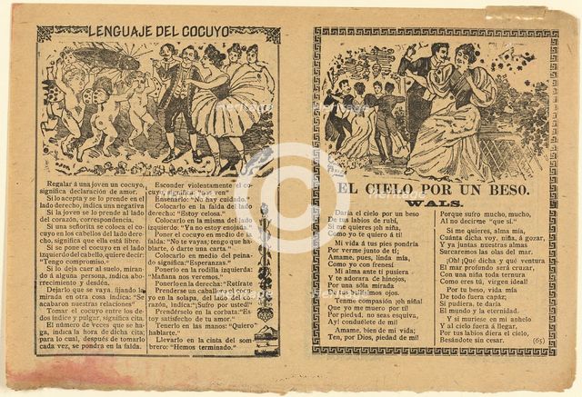 The Heavens for a Kiss, n.d. Creator: José Guadalupe Posada.