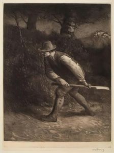 The Hedger, 1891. Creator: William Strang