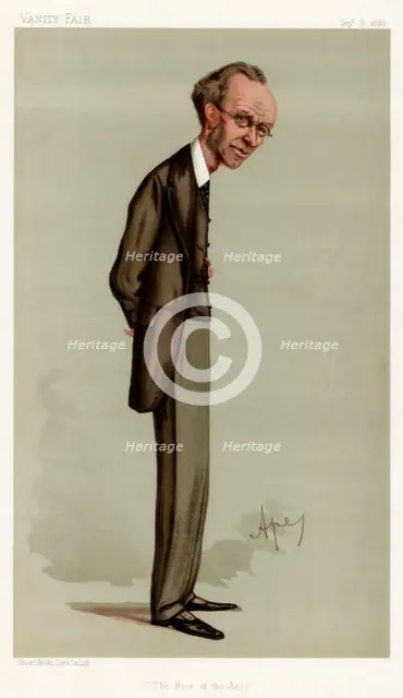 'The Heir of the Ages', James Payn, English novelist, 1888.Artist: Carlo Pellegrini