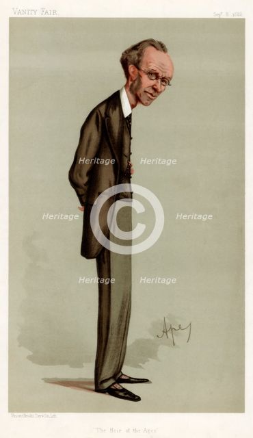 'The Heir of the Ages', James Payn, English novelist, 1888.Artist: Carlo Pellegrini