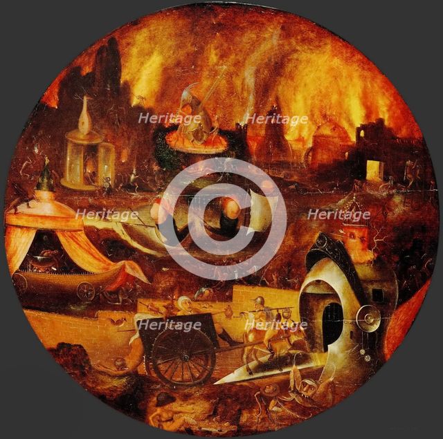 The Hell, ca 1545. Artist: Patinier (Herri met de Bles), Henri, de (1510-1550)