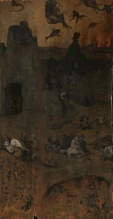The Hell, Between 1508 and 1516. Creator: Bosch; Hieronymus (c. 1450-1516)