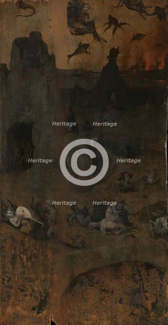 The Hell, Between 1508 and 1516. Creator: Bosch; Hieronymus (c. 1450-1516).