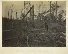 The "Hell Hole," New Hope Church, GA, 1866. Creator: George N. Barnard