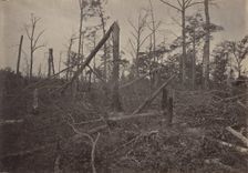 The "Hell Hole" New Hope Church, Georgia, 1860s. Creator: George N. Barnard