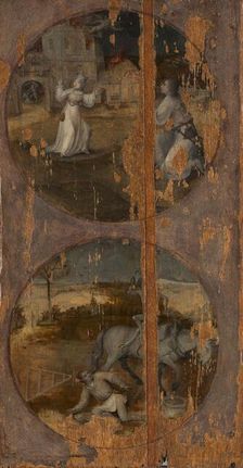 The Hell (reverse), Between 1508 and 1516. Creator: Bosch; Hieronymus (c. 1450-1516)