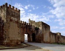 The Help door of the Niebla Castle, fortified area