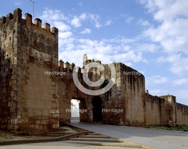 The Help door of the Niebla Castle, fortified area.