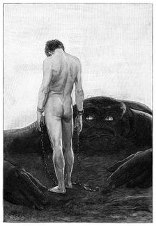 The Helplessness of Man Against Destiny 1899.Artist: JF Weber