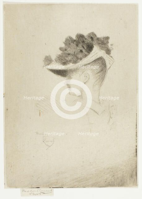 The Henley Hat, 1890. Creator: Theodore Roussel.