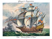 The "Henry Grace a Dieu"("Great Harry"), 1936. Creator: Unknown