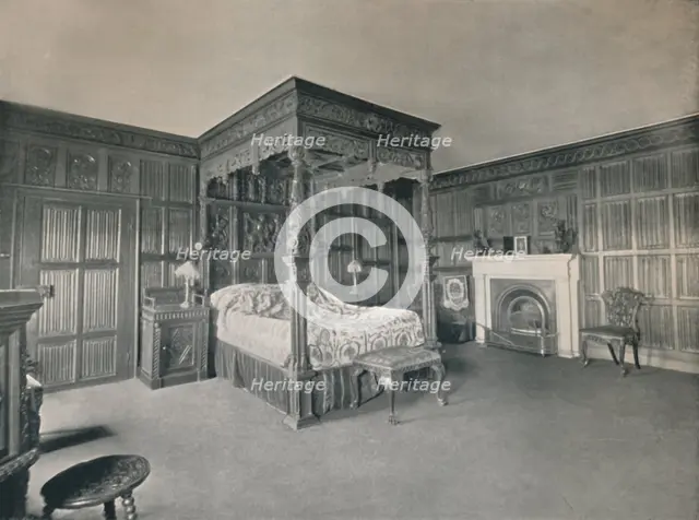 'The Henry VIII Room at Bretton Park, Yorkshire', 1927. Artists: Edward F Strange, Unknown.