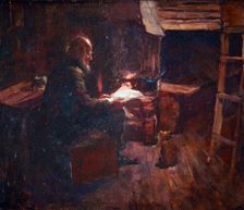 The hermit of Wellington harbour, 1904-1912. Creator: Petrus van der Velden