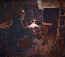 The hermit of Wellington harbour, 1904-1912. Creator: Petrus van der Velden