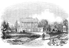 The Hermitage, the Residence and Burial Place of General Jackson, 1845. Creator: Unknown