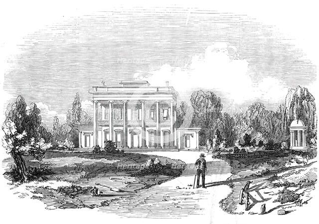 The Hermitage, the Residence and Burial Place of General Jackson, 1845. Creator: Unknown.