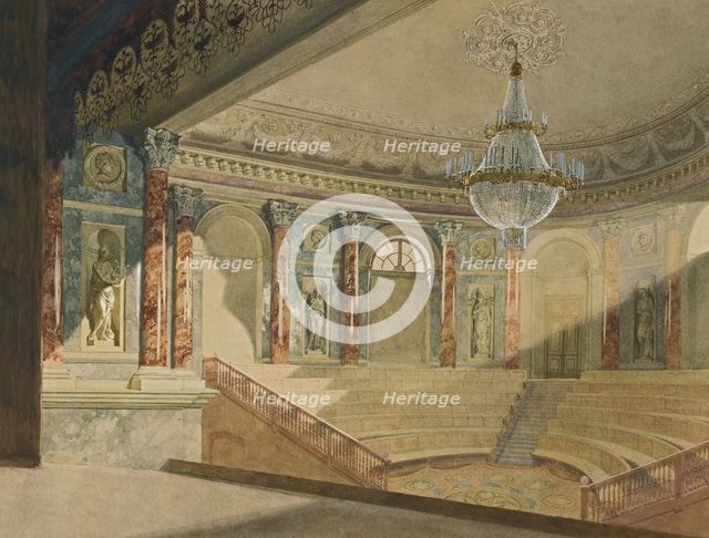 The Hermitage Theatre, 1898. Artist: Kopallik, Franz (1860-1931)