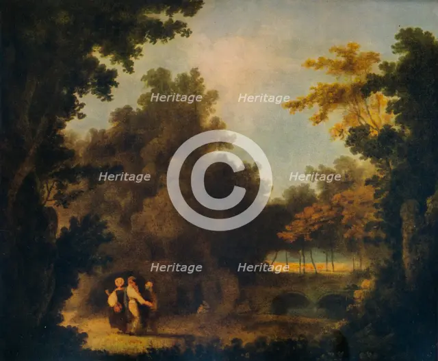 'The Hermitage, Villa Madama', c1762, (1938). Artist: Richard Wilson.