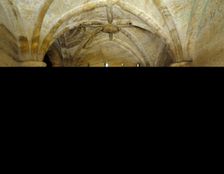 The Hermitage and Chapel of the Holy Trinity, Warkworth, Northumberland, 1994. Artist: J Bailey