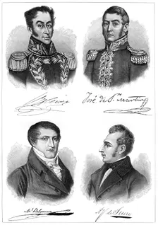 The heroes of South American independence, (1901)