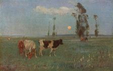 The Herald of Night c1896-1897, (c1930). Creator: John Alfred Arnesby Brown