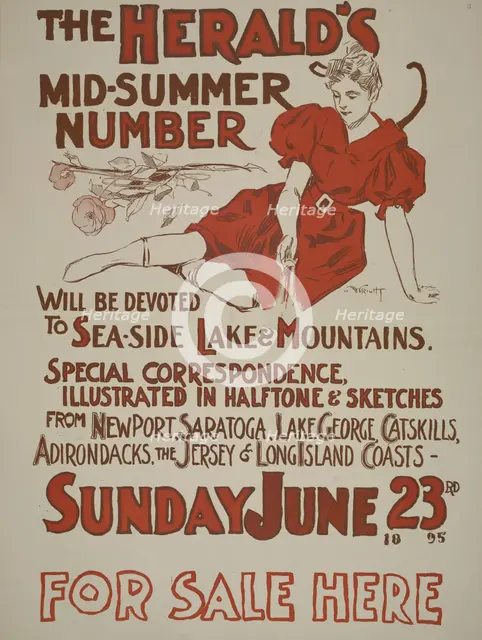 The herald's mid-summer number. Sunday June 23rd 1895., c1895. Creator: Charles Hubbard Wright.