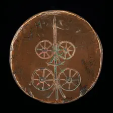 The Heraldic Carro [reverse], c. 1500. Creator: Unknown