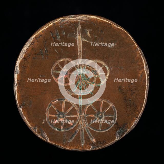 The Heraldic Carro [reverse], c. 1500. Creator: Unknown.